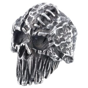 zmy home skull ring stainless steel jewelry biker rings stitch skull scary death ring for gift (13)