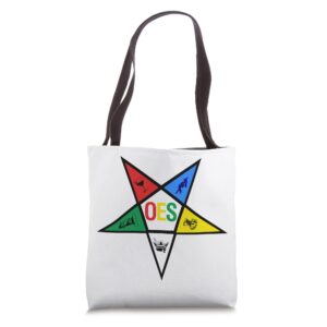 OES Star Emblems Order of the Eastern Star Parents' Day Gift Tote Bag