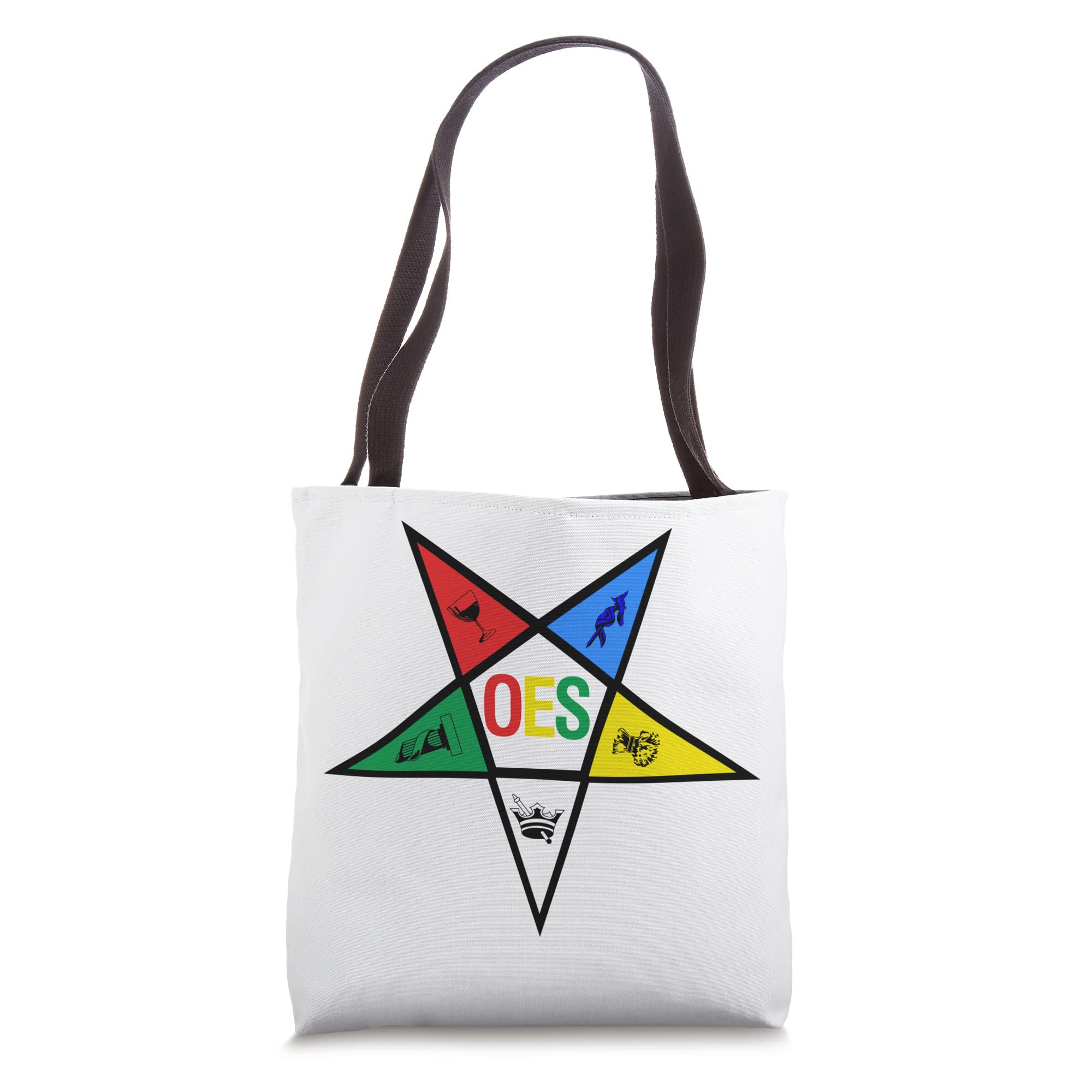 OES Star Emblems Order of the Eastern Star Parents' Day Gift Tote Bag