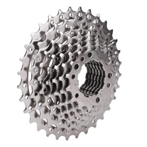 Bike Freewheel Cassette Sprocket, 9/10/11/12 Speed 32/36/42/46T Road Bicycle Replacement Accessories, Bicycle Multiple Freewheel,Bike Sprocket(9S 11-32T), Freewheel Bike Cassette Road 11-32T Spro