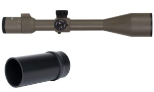 monstrum g3 6-36x56 ffp rifle scope | flat dark earth | monstrum ss-h scope sunshade | bundle