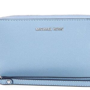 Michael Michael Kors Women's Large Flat Phone Wristlet (Chambray)