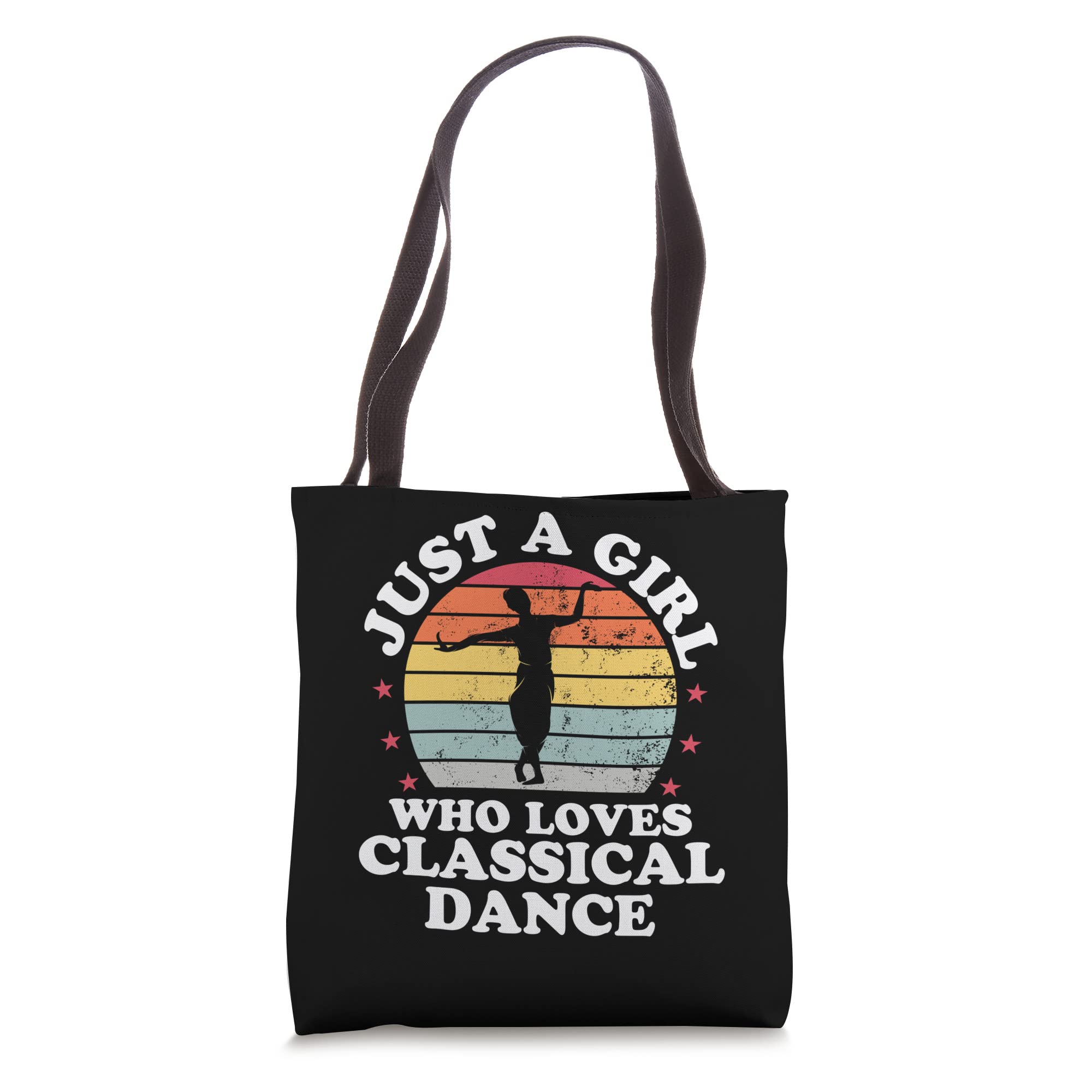 Just A Girl Who Love Classical Dance Indian Kathak Women Tote Bag