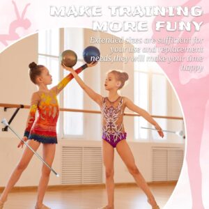 HyDren Twirling Baton Unisex Kids' Gymnastics Dance Baton Metal Baton Marching Band Baton Parade Baton Stick for Talent Shows, Artistic Dancing, Baton Twirling (24 Inch)