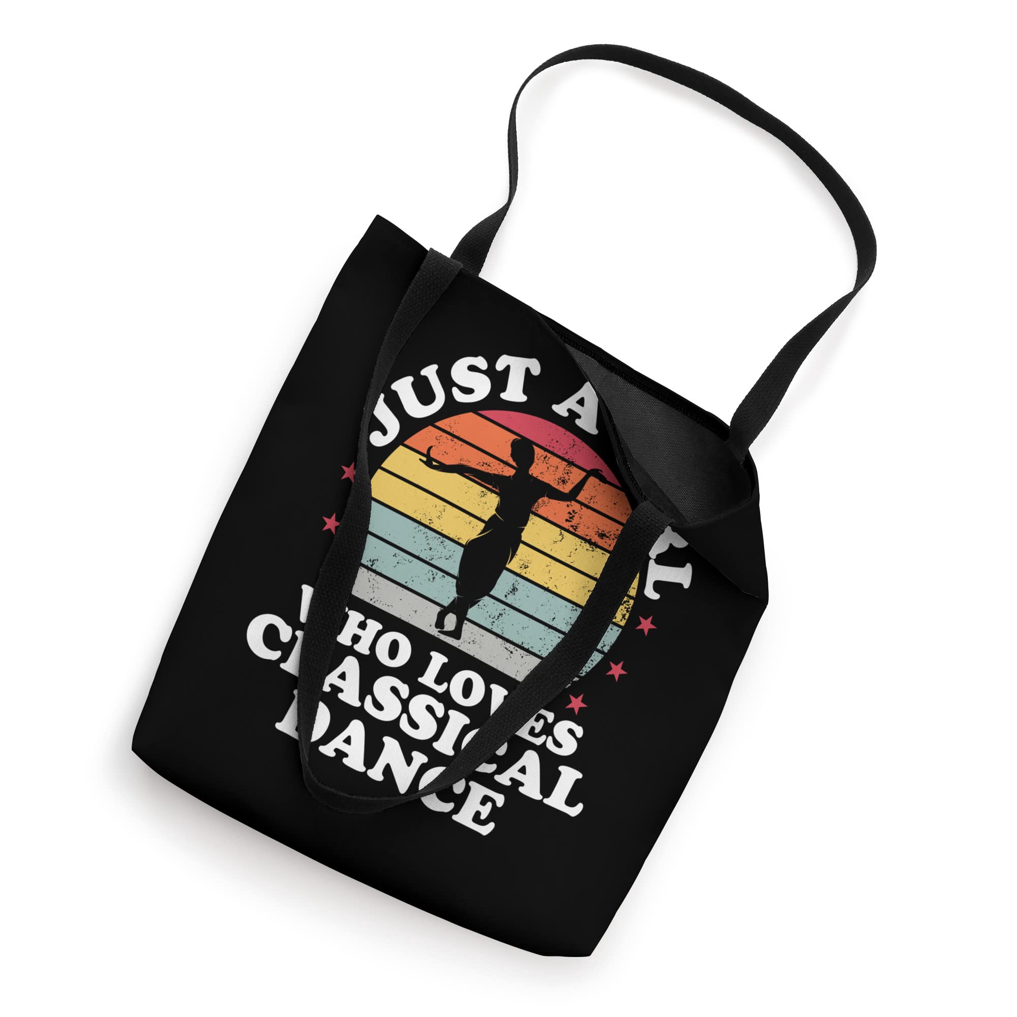 Just A Girl Who Love Classical Dance Indian Kathak Women Tote Bag