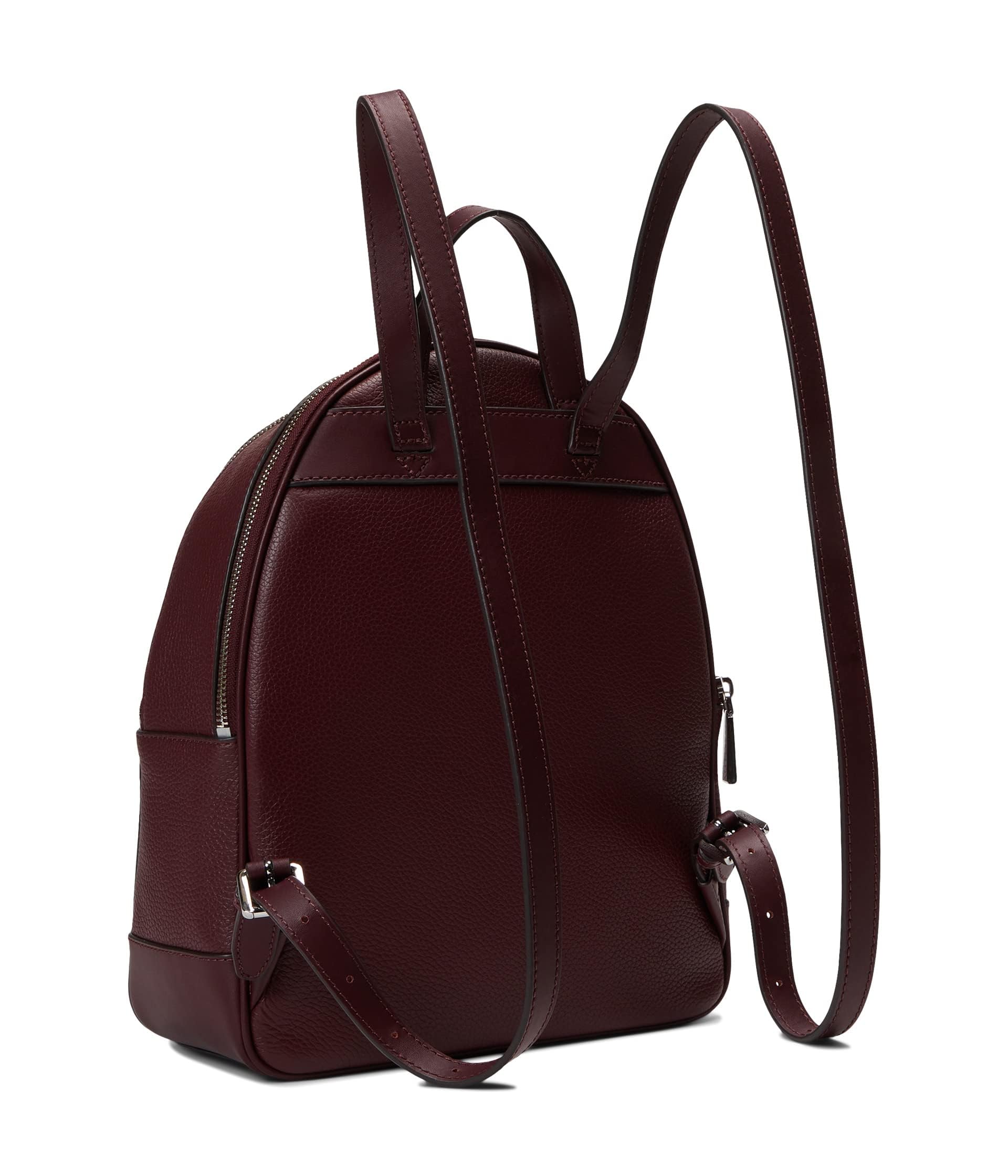 Michael Kors Women's Brooklyn Medium Backpack, Merlot, OneSize