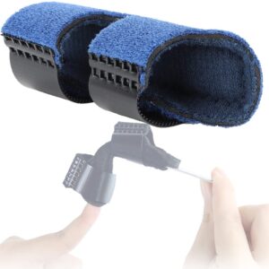 1Pc Trigger Finger Splint, Finger Fixed Strap with Protective Sleeve, Injuries Broken Fingers Pain Relief Support Belt