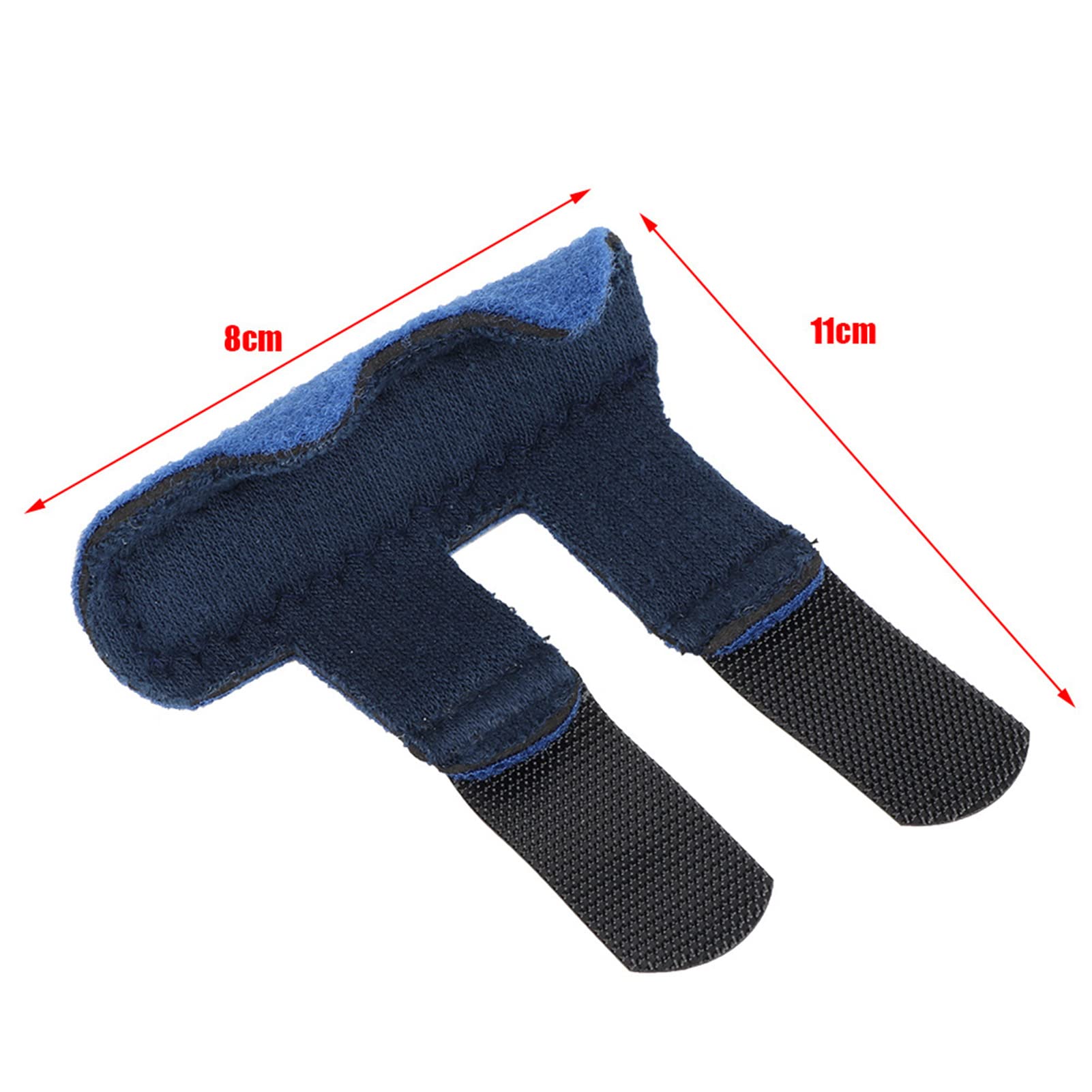 1Pc Trigger Finger Splint, Finger Fixed Strap with Protective Sleeve, Injuries Broken Fingers Pain Relief Support Belt