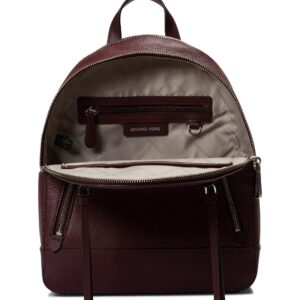 Michael Kors Women's Brooklyn Medium Backpack, Merlot, OneSize