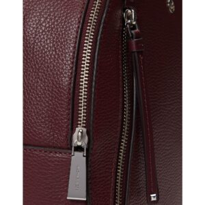 Michael Kors Women's Brooklyn Medium Backpack, Merlot, OneSize