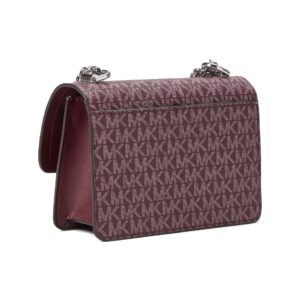 Michael Kors Heather Extra Small Crossbody Merlot One Size