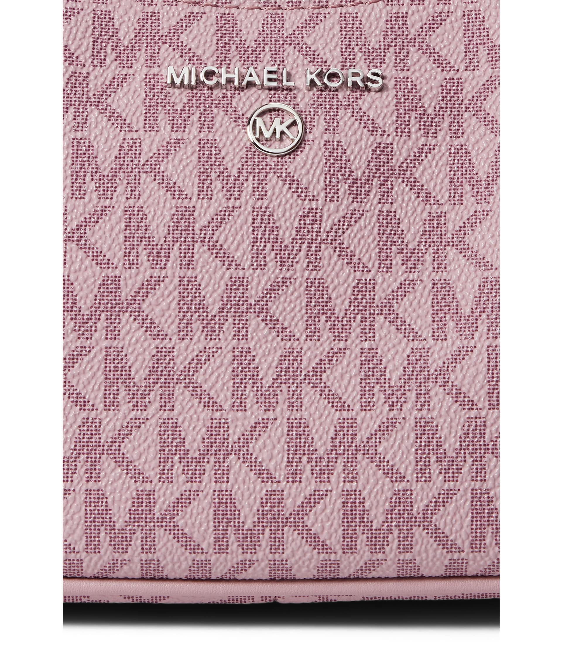 Michael Kors Jet Set Charm Small Chain Pouchette Royal Pink One Size