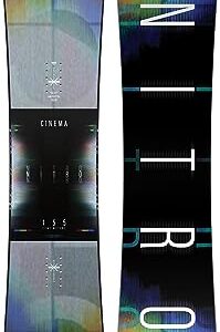 Nitro Snowboards Men's Cinema BRD '23, Allmountainboard, Directional Twin, Gullwing Rocker, All-Terrain, Progressive