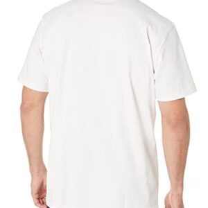 Dickies Men's Short Sleeve Wordmark Graphic T-Shirt, White, 2X