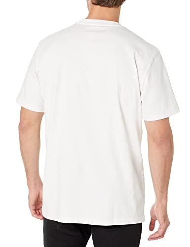 Dickies Men's Short Sleeve Wordmark Graphic T-Shirt, White, 2X