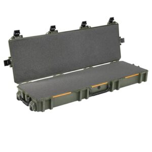 Pelican Vault - V800 Multi-Purpose Wide Hard Case with Foam - Tripod, Equipment, Electronics Gear, Sportsman's Rifle Case, and More (OD Green)