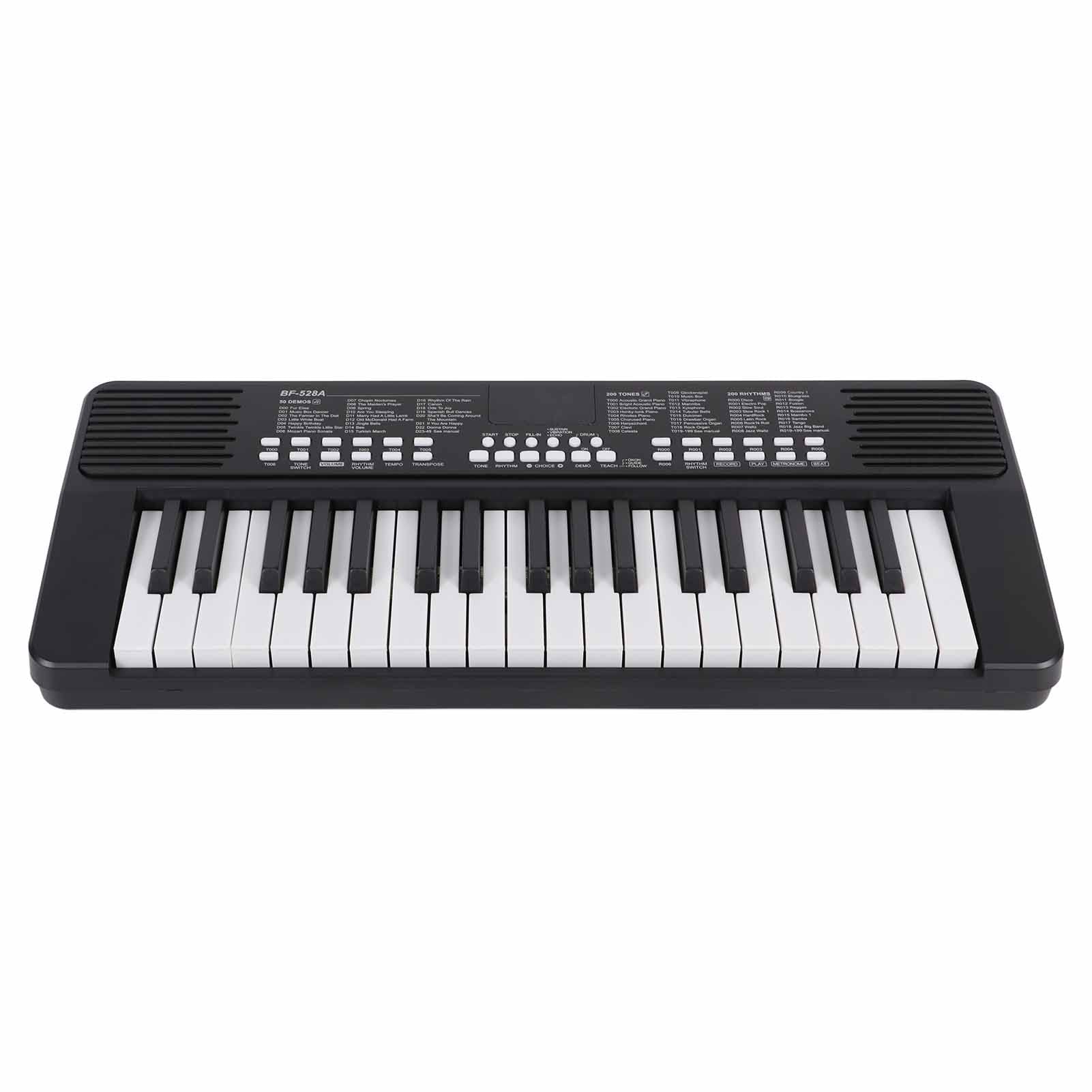 37 Key Piano Keyboard,Electronic Rechargeable Piano with Headphone Jack,Musical Instruments