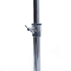 Ktaxon Cymbal Stand with Adjustable Height 27.5"-52.7", Premium Stainless Steel Frame, Double Braced Legs, Rubber Feet