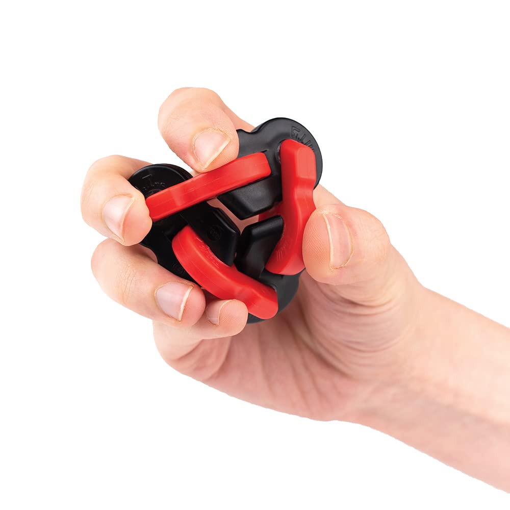 D'Addario Accessories FiddiLink Hand Dexterity Tool - Hand Exerciser, Fitness Tool - Grip Strength Trainer - Finger Strengthener - Guitar Accessories