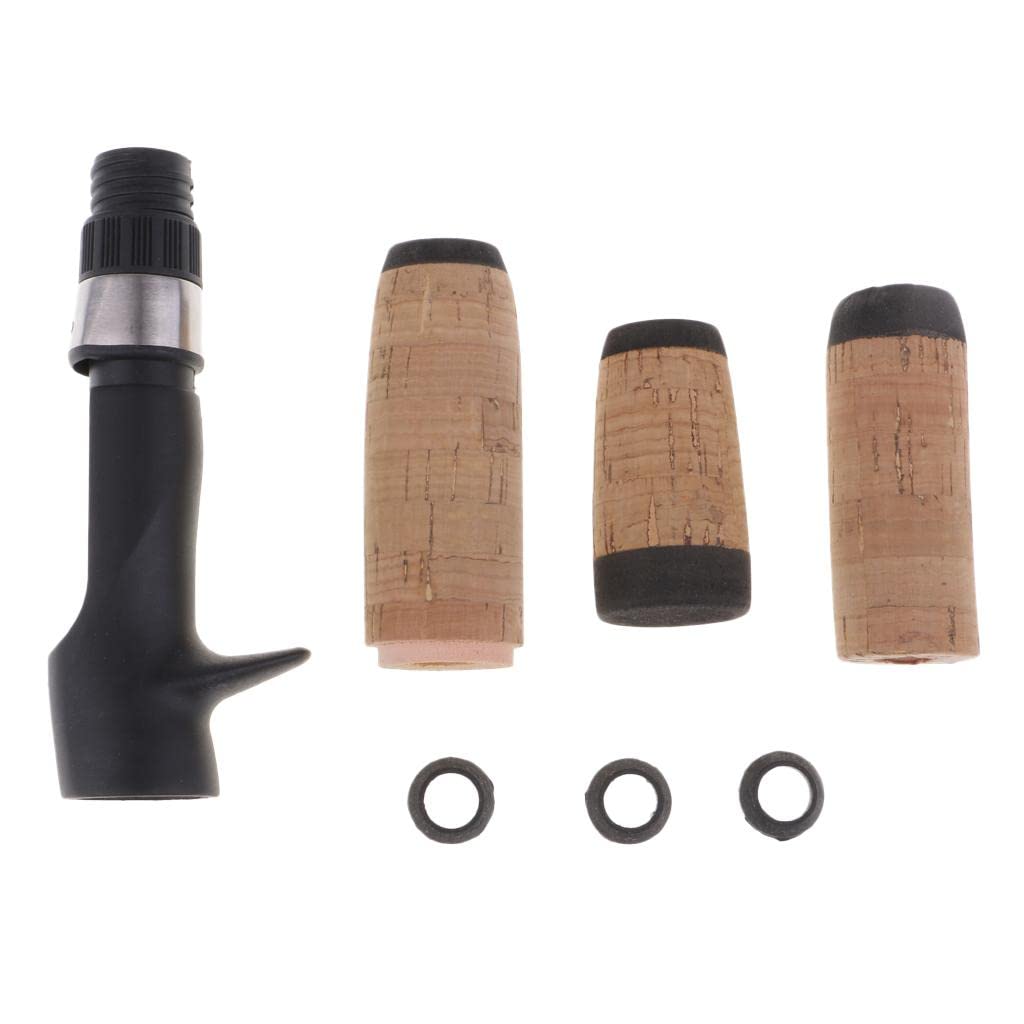 Menolana Fishing Rods Cork Handle Kit DIY Cork Handle Made of Composite with