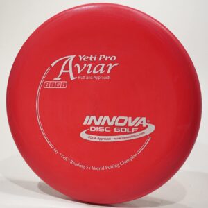 Innova Aviar (Yeti Pro) Putter & Approach Golf Disc, Pick Weight/Color [Stamp & Exact Color May Vary] Blue 170-172 Grams