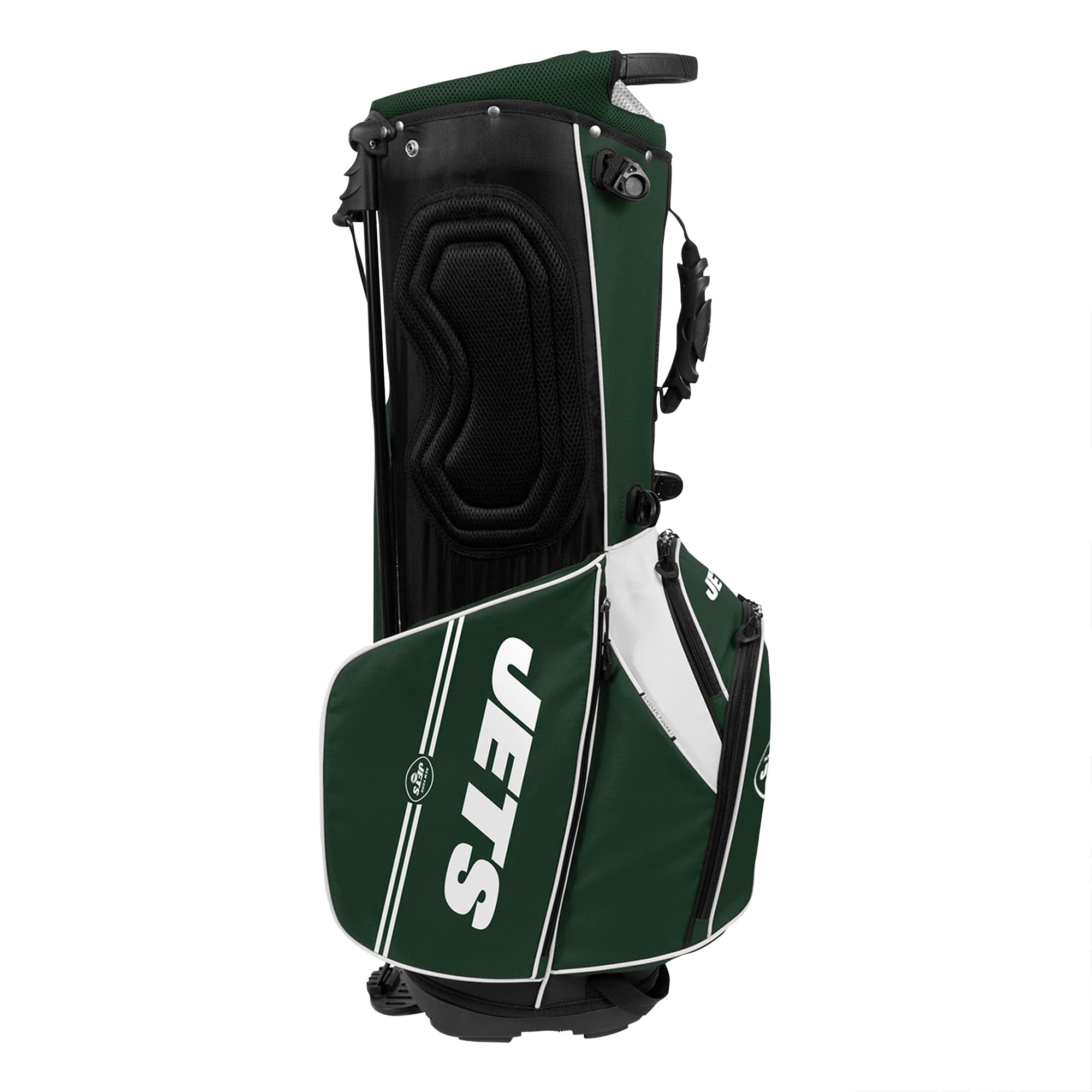 Team Effort WinCraft New York Jets Caddie Carry Hybrid Golf Bag