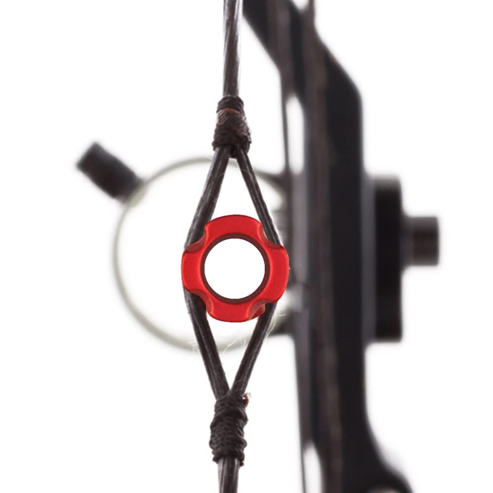 3Pcs Bow Sight Peep, 1/4" 3/16" 1/8" Portable Aluminum Alloy Peep Sight Bow for Compound Bow