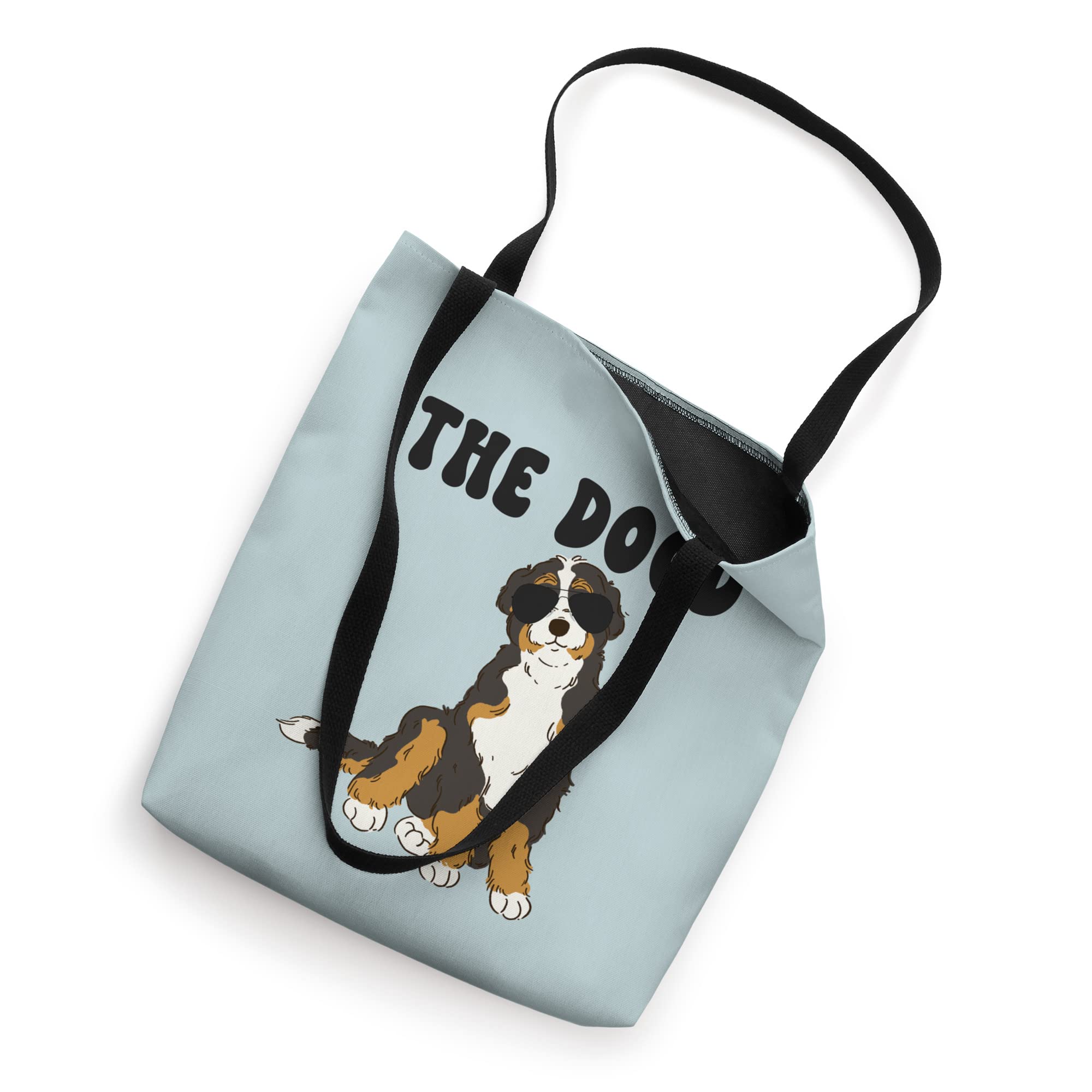 The Dood Bernedoodle Mom Doodle Dog Dad Tote Bag