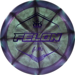 Dynamic Discs Limited Edition Ricky Wysocki Sockibomb Glimmer Lucid Ice Felon Fairway Driver Golf Disc [Colors Will Vary] - 173-176g