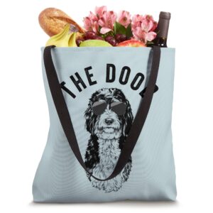 The Dood Bernedoodle Mom Doodle Dog Dad Tote Bag