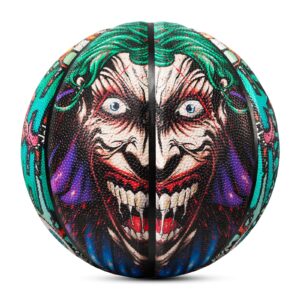 kuangmi joker series basketball, men's official size 7 29.5" streetball,made for indoor and outdoor basketball games,green