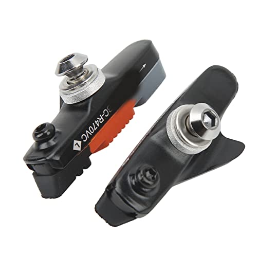 Bike Caliper Brake Block, Road Bike Brake Pads C Type Low Noise Drawer Structure for Road Bikes