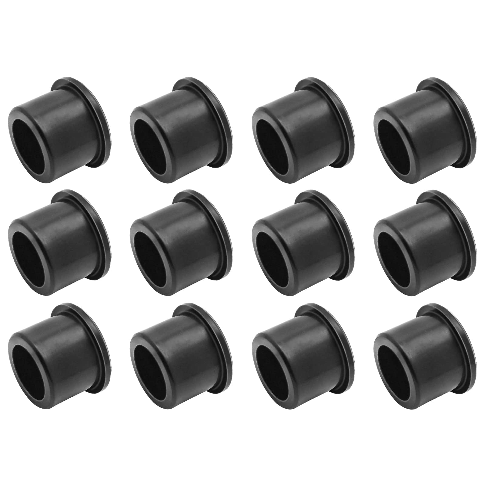 A Arm Bushing Kit 12 PCS for Yamaha Banshee 350 YFZ450 Raptor 700 660 250 125 Blaster 200, OEM# 90381-15088-00 90381-15084-00