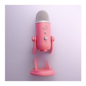 Blue Microphones Yeti USB Microphone Aurora Collection (Pink Dawn) Bundle with Pop Filter (2 Items)