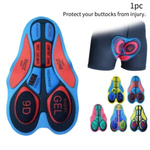 Cycling Shorts Gel Pad, Soft Seat Pad Silicone Cushion Anti Shock Shorts Riding Base Shockproof Bicycle Underwear Pads