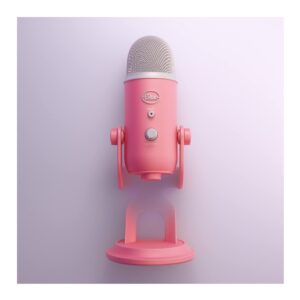 Blue Microphones Yeti USB Microphone Aurora Collection (Pink Dawn) Bundle with Pop Filter (2 Items)