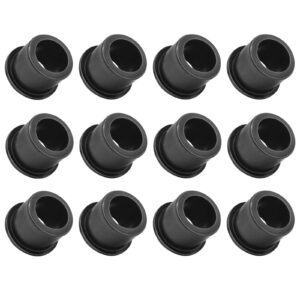 A Arm Bushing Kit 12 PCS for Yamaha Banshee 350 YFZ450 Raptor 700 660 250 125 Blaster 200, OEM# 90381-15088-00 90381-15084-00