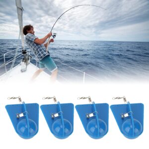 RiToEasysports 4Pcs Fishing Trolling Diving Board,Fishing Trolling Diving Board for Boat Fishing Deep Sea Fishing Other Fishing Tools and Accessories