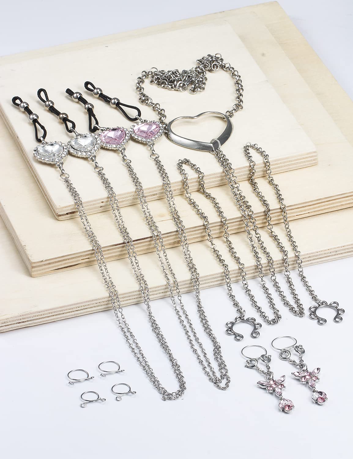 Pexveiuu Piercing Jewelry Choker Necklaces