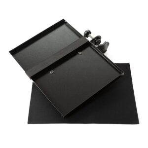 TDRSPLY Large Microphone Stand Rack Tray Mic Stand Tray Holder- For Stage/Studio/Classroom - 13 x 9" NEW VERSION STAND NOT INCLUDED