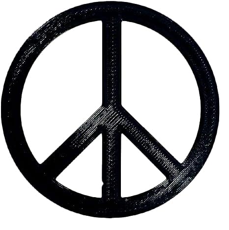 FRESHe BOGLETS - Peace Sign Charm Compatible with Bogg Bags, Simply Southern and Other Similar Tote Bags.