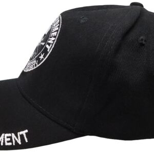 2nd Amendment 1789 America's Original Homeland Security Black Cotton Adjustable Embroidered Baseball Hat Cap