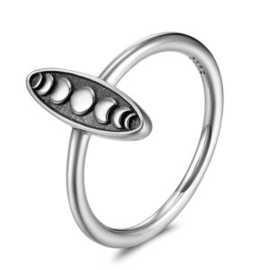 tyso moon phase ring 925 sterling silver moon phase jewelry vintage moon phases stacking ring jewelry christmas gifts for women 8