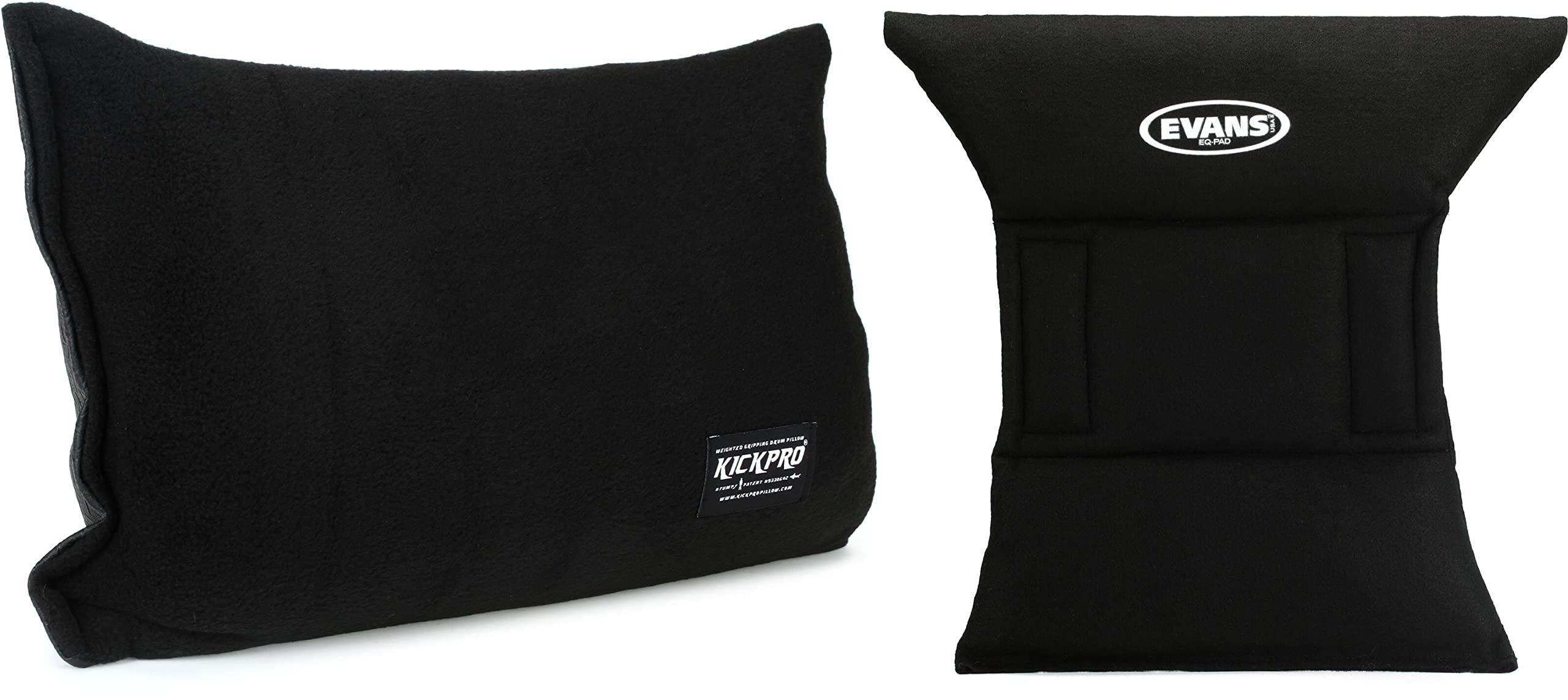 KICKPRO Kick Drum Pillow - Weighted Bundle with EQ Pad Bass Drum Muffler