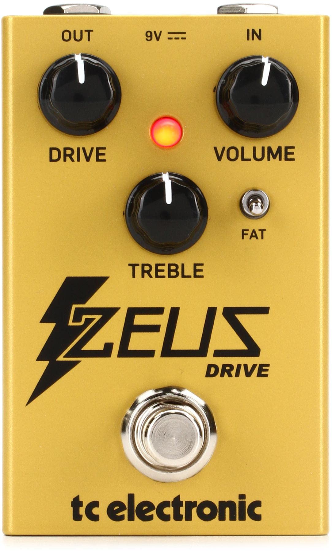 TC Electronic MojoMojo Overdrive Pedal - Paul Gilbert Edition Bundle with Zeus Drive Overdrive Pedal