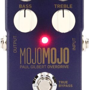 TC Electronic MojoMojo Overdrive Pedal - Paul Gilbert Edition Bundle with Zeus Drive Overdrive Pedal