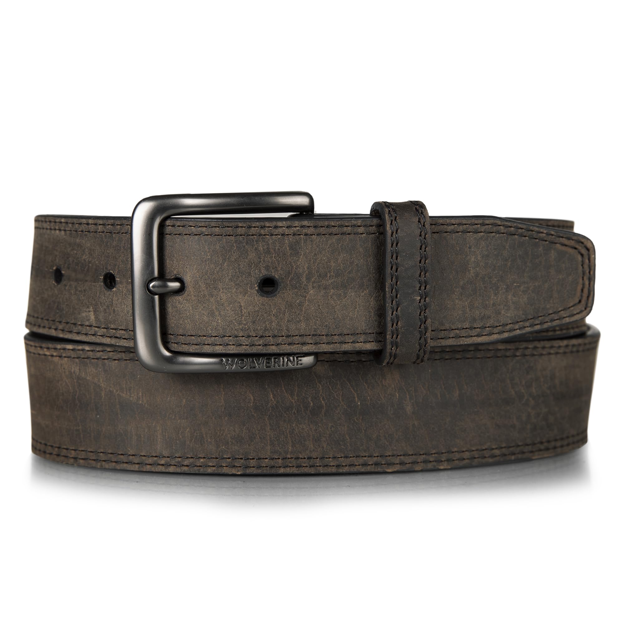 Wolverine Men Rugged Boot Leather Work Belt, Loader-Sudan, 52