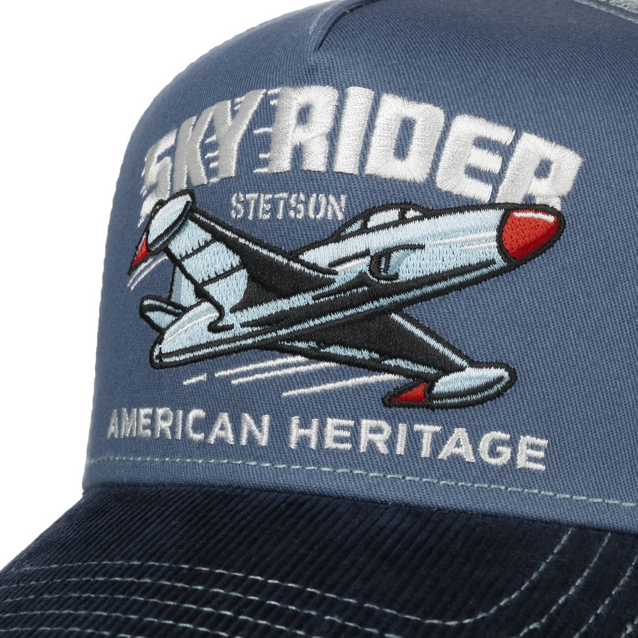 Stetson Sky Rider Trucker Cap Women/Men Navy One Size