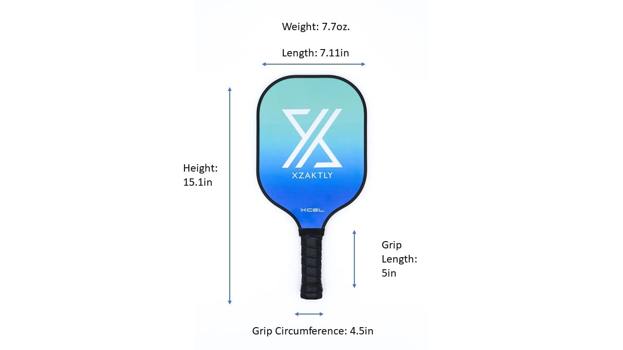 Pickleball Carbon Fiber Paddle - XZAKTLY - XCEL