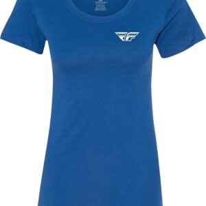 Fly Racing 356-0081M Women's Fly Pulse Tee Blue Md